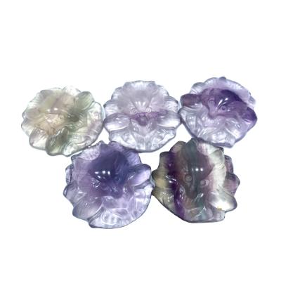 China China Wholesale High Quality Crystal Fluorite Cut Crystal Nine-Tailed Fox With Healing Effect Crystal Gifts for sale