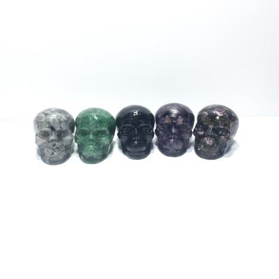 China China crystal wholesale large quantities of high quality natural crystal skulls hand-carved and decorated with healing feng shui crystal craft for sale