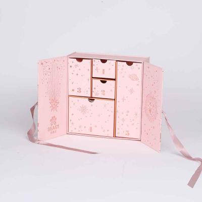 China Receclyed Material Wholesale Custom Moon Cake Chocolate Food Packaging Boxes Case With Drawer for sale