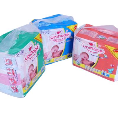 China Baby Diaper High Absorption Disposable Newborn Diapers Soft Topsheet Clothlike Diapers for sale