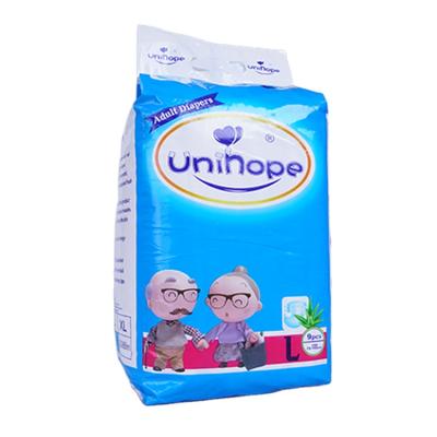 중국 Top Quality Dry Surface Adult Overnight Diaper Disposable All Size Nappy 판매용