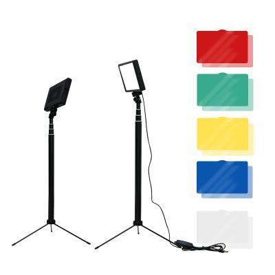 China Withlocals Foldable and Extendable LED Tripod Video YouTube Photography Light F-SKT-5 (Small) for sale