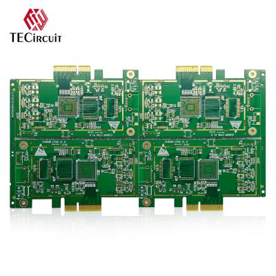 China Finger Gold High Frequency PCB Board PCB rígido OEM para comunicação de módulos à venda