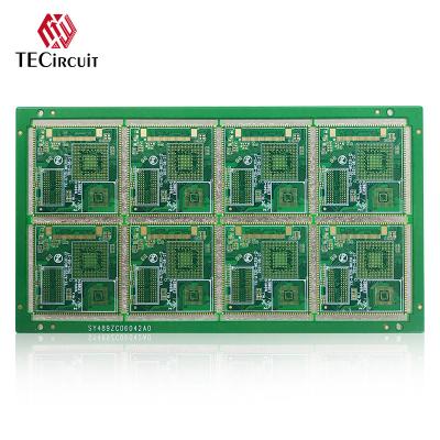 China OEM Multilayer Printed Circuit Board RIGID PCB Semi Metalized Trough On Four Sides for sale