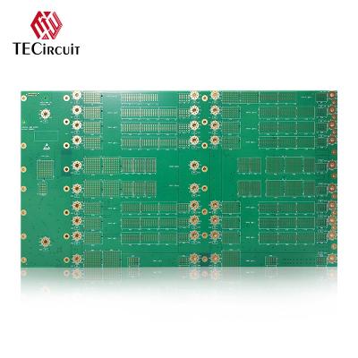 China 20 Placa de PCB de alta frecuencia de múltiples capas HDI Diseño de PCB rígido para servidor en venta