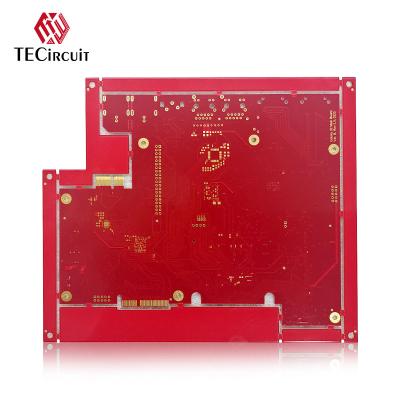 Cina Tavola di circuiti ad alta frequenza RIGID PCB FR4 TG170 Gold Finger 1.6mm Spessore 10U in vendita