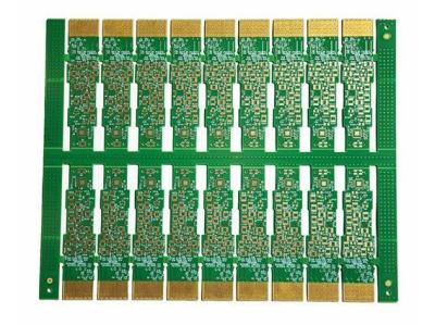 China Tabela de circuito impresso de ouro rígido de várias camadas para módulo de memória à venda