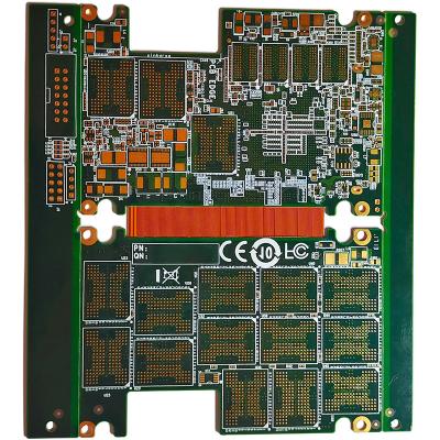 China Panel de PCB rígido y flexible para equipos de monitoreo de señales vitales en venta