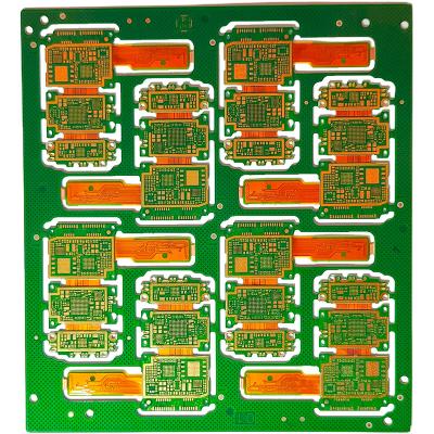 China Placas de circuitos impresos de PCB rígidos flexibles Fr4 de precisión en comunicaciones de vehículos en venta