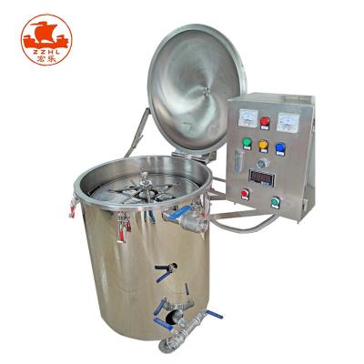 China 200 KG Industrial Continuous Stainless Steel Portable Cook Oil Deep Fryer Oil Filter Machine CE Approved for sale