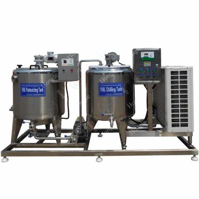 China 450 KG Capacity Food Grade Pasteurizer Milk Machine Production Line with Fermentation for sale