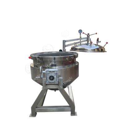 China Industrial Heating Mixing Pressure Cooker with 100L Capacity and 150KG Weight for sale