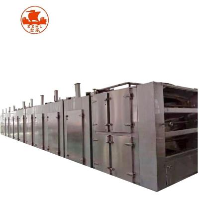 China Continuous SUS304L Belt Type Dry Flower Fruit Dehydrator for Vegetable Drying Machine for sale