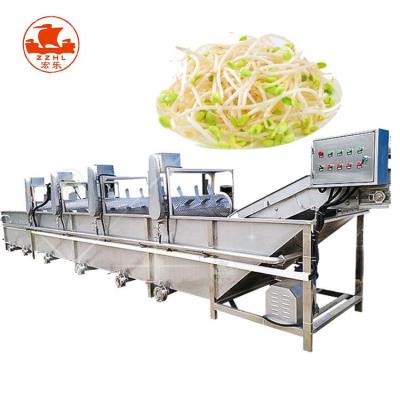 China Industrial Commercial Mung Bean Sprout Cleaning Machine with Air Bubble Water Function for sale