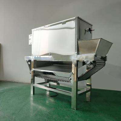 China Chain Driven Garlic Clove Peeling Machine Air Compressor Electric Dried Garlic Skin Removing Machine for sale