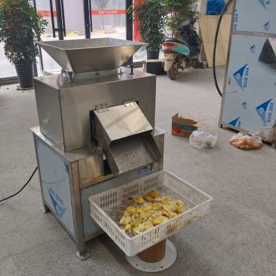 China Industrial Stainless Steel Lemon Exhibition Occasion Orange Fruit Peeling Press for sale