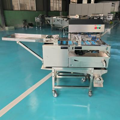 China Three Row Egg Beating Machine + Shell Breaking System Integrated Egg Processing for sale