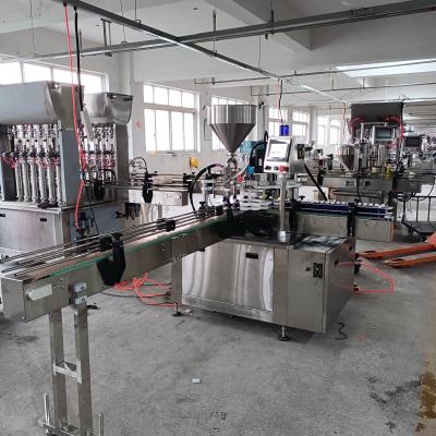 China Efficient Production Of Environmentally Friendly And Energy-Saving Precise Filling Technology Duckbill Capping And Filling And Spinning Integrated Machine for sale