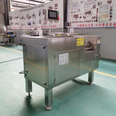 China Efficient Intelligent Frozen Meat Dicing Machine Can Easily Achieve Accurate Cutting To Improve Efficiency for sale