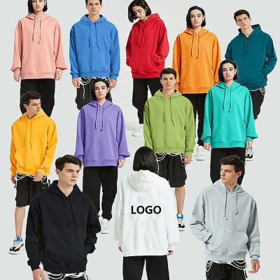 China Custom Wholesale Custom Unisex Hoodies Anti-Wrinkle Sweatshirt Multicolor Heavy Multicolor Minimalist Hooded Sweatshirt for sale