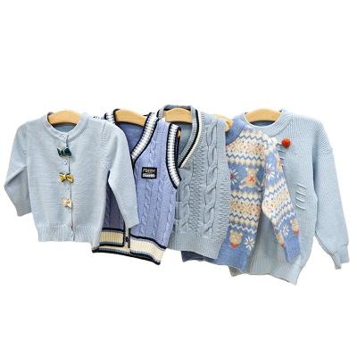 China Manufacturer 2022 Anti-Shrink Stamina Provide Colorful Cardigan Kids Sweater Boys Clothes Jacquard Knit Sweater for sale