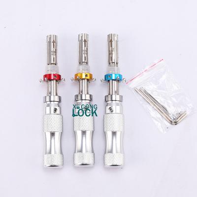 China Best Price Locksmith Locksmith Lock Opener Tubular Lock Pick Tools 7 Pins Set for sale