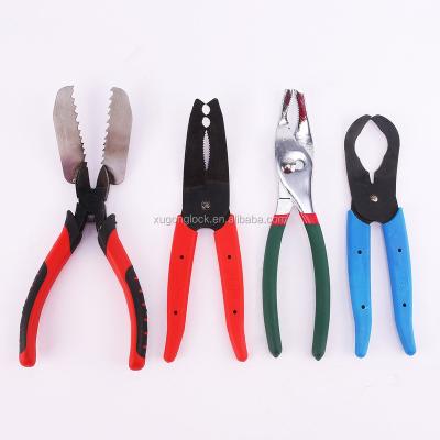 China Lock Opener Locksmith Clamps Plotter Forceps For Security Door Eye Pliers Tools for sale