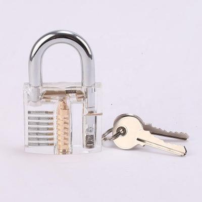 China Lock Picker Tools Locksmith For Large Lock Padlock Transparent Pick Lock Set for sale