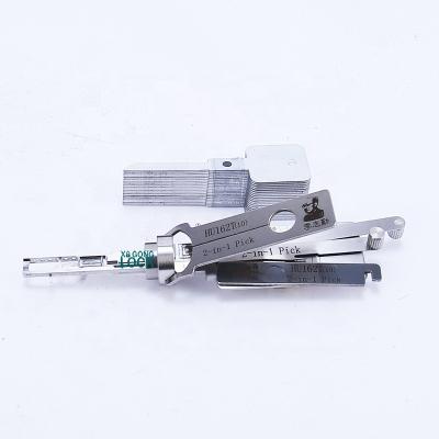 China Lishi HU162T Window and Lock Opener 2 in 1 Car Door Pick Decoder Open Tool Locksmith Tools for sale