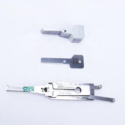 China Lishi Hu92 Tool 2 In 1 Pick HU92 Lishi Locksmith Pick HU92 Tools for sale