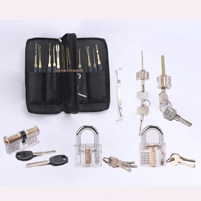 China Practice Lockpicking Skills Rare Item Easy Good Lock Picking Tools Pick Lockpick Training Set For Sale for sale