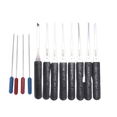 China Practice Lockpicking Skills 12 Pcs Lock Picks Remove For Locksmith Practice Picking Tools for sale