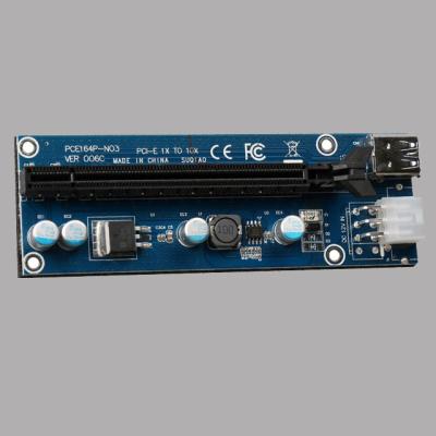 China New PC PCIe USB3.0 Flame Retardant Hardware Adapter to PCI-E Adapter Card Extension for sale