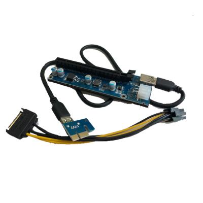 China Wholesale LAPTOP Suqiao PCI-E to PCIe Adapter USB3.0 PCI-E Adapter Graphics Card Motherboard Adapter Extension for sale