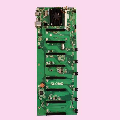 China New 8 board 2955u server board/workstation integrated host motherboard Ethereum motherboard graphics card for sale