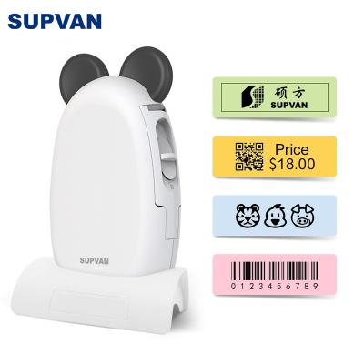 China 12mm Supvan E10 Factory Price Handheld Portable Color Mini Thermal Label Printer for sale