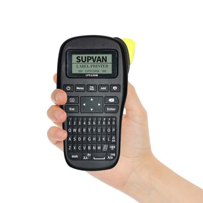 China Black SUPVAN Label Printer Portable Handheld Thermal Home Use Printer for sale