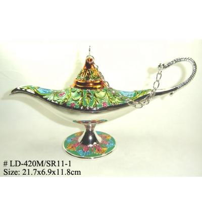 China China fashion colored silver metal alladin crafts for sale