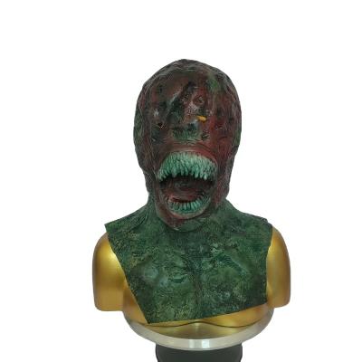 China Party Halloween Cosplay Mask Costume Adults Realistic Horror Crawling Monster Latex Halloween Mask for sale