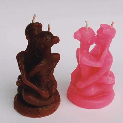 China Professional Aromatherapy Birthdays Maker Handmade Men And Women Hug Candles for sale