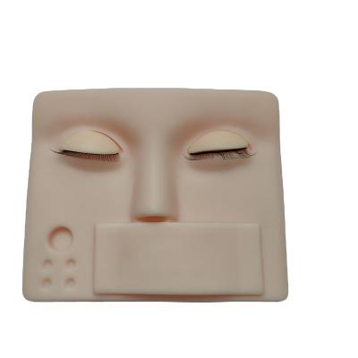 China Beauty Tools Wholesale Face Lash Practice Model Eyelash Customs Officers Training Practice Skin Extension Eyelid Training Dummy Face Replaceable for sale