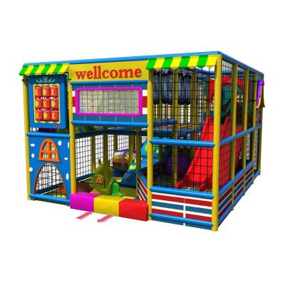 China Jungle Kids Porcelain Playground Indoor Slide Plastic Small Kindergarten Playground for sale