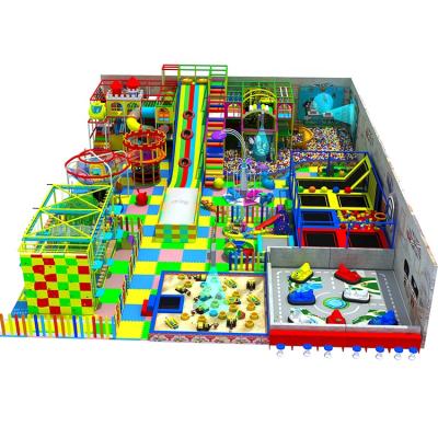 China Plastic Indoor Guarantee Safety Quality Soft Playground Playground Equipment for sale