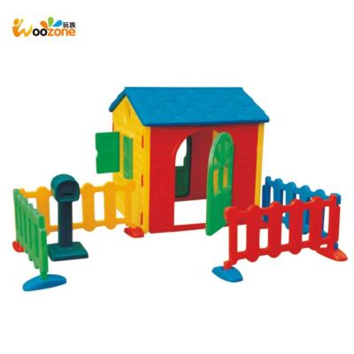 China Easily Assembled To Pretend Play Preschool Children's Toys Plastic Playhouse Parts for sale