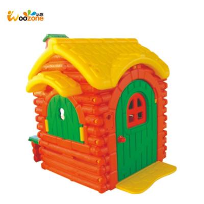 China Easily Assembled Plastic Kids Entertainment Yard Toys For Kids Outdoor Playhouse for sale