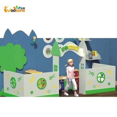 China Kids Entertainment Equipment Outdoor Waterproof Easily Assembled Cheap Wooden Playhouse for sale