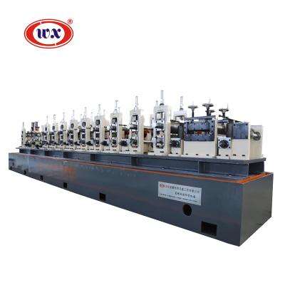 China High frequency welding iron tube pipe forming machine line en venta