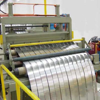 China Alibaba China supplier zinc coated steel coil slitting line for sale