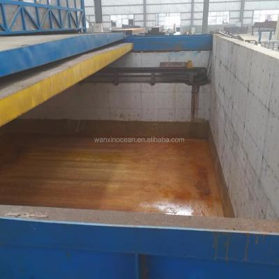 China New machines 2017 Galvanizing kettle/pot for hot dip galvanizing plant for sale