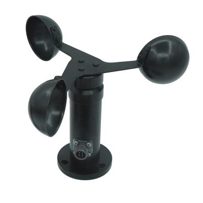 China Alumimum Alloy Wireless Digital Anemometer Sensor 3 Cup Tower Crane Wind Speed ​​Sensor For Weather Station for sale